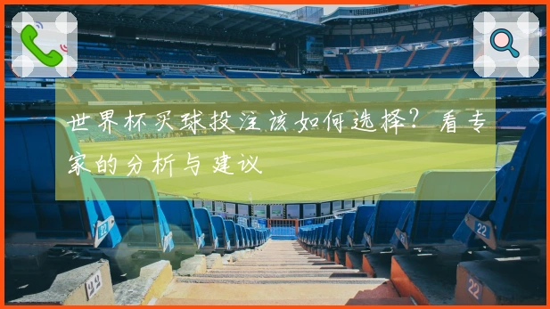 世界杯买球投注该如何选择？看专家的分析与建议
